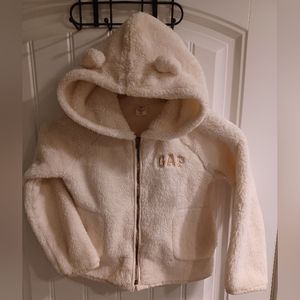 Gap toddler girls sz5 zip up hoodie